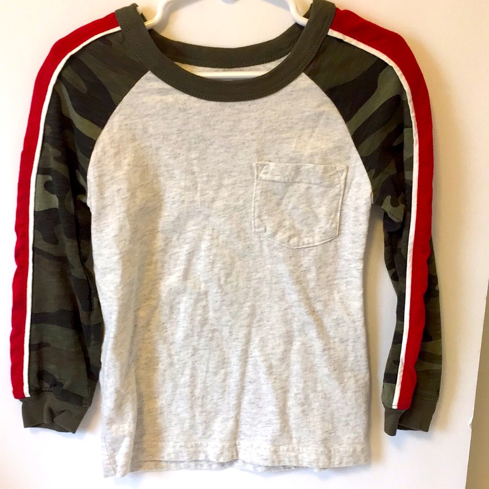 Carter’s Camo Sleeve Tee
